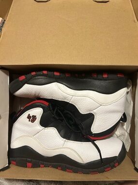 White Black Red jordans